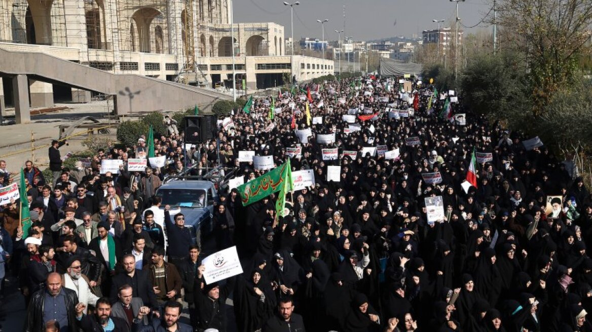 Ιράν: Πάνω από 3.700 συλλήψεις κατά τη διάρκεια των διαδηλώσεων